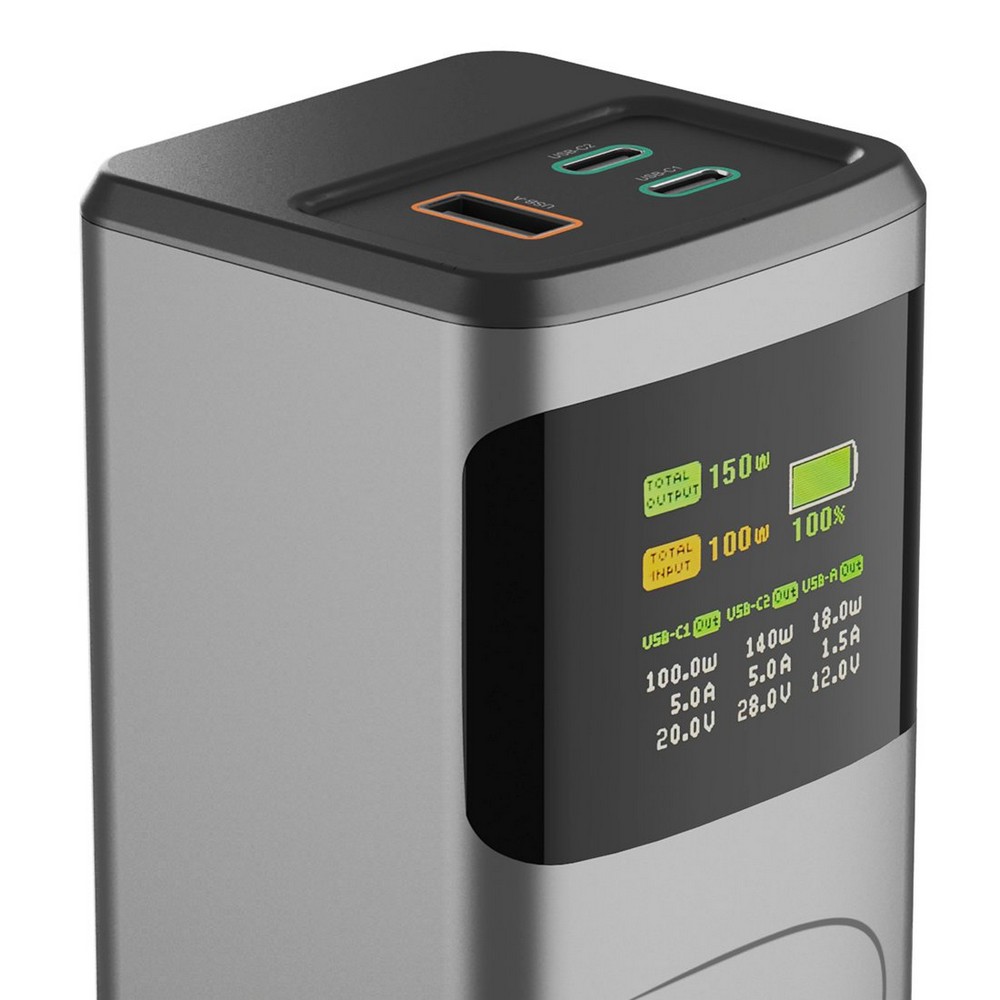 Powerbank 24000 mAh Hama High Power 150 W in Graphit, Ansicht 5