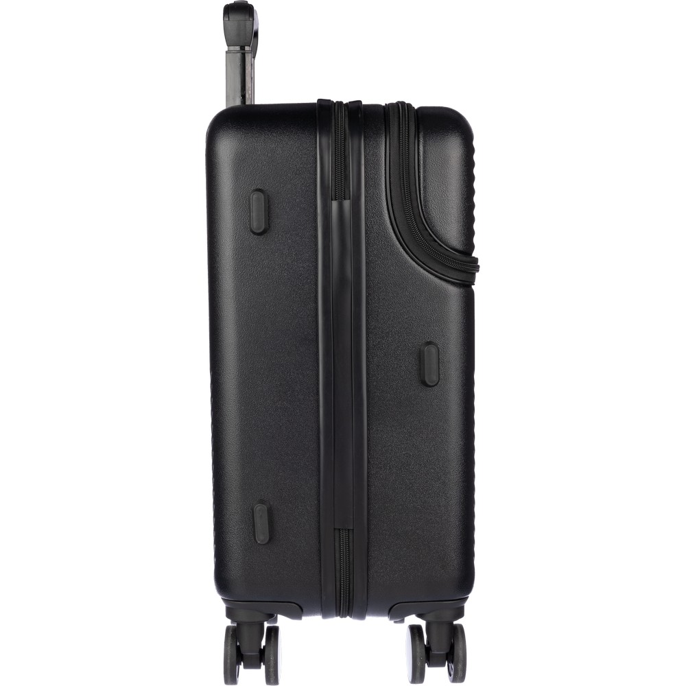 Reisekoffer, Trolley-Tasche, in Schwarz, Ansicht 8