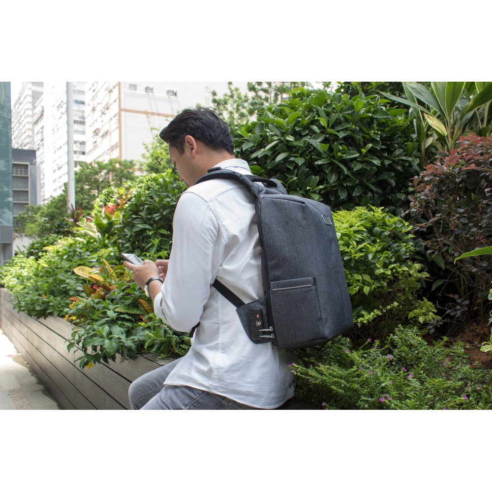 Laptop-Rucksack 15,6“ BrandCharger Phantom in Grau, Ansicht 19