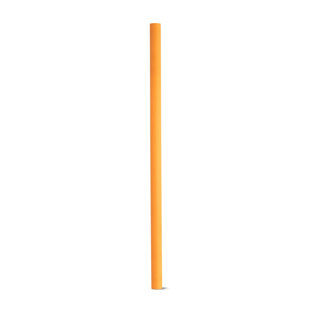 Fluoreszierender Bleistift aus Holz mit Härtegrad HB | Lucian – Orange