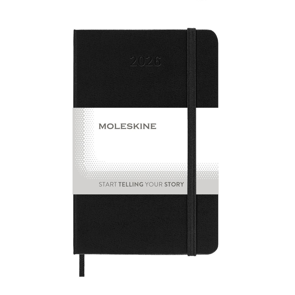 MOLESKINE Wochenkalender in Schwarz, Ansicht 2