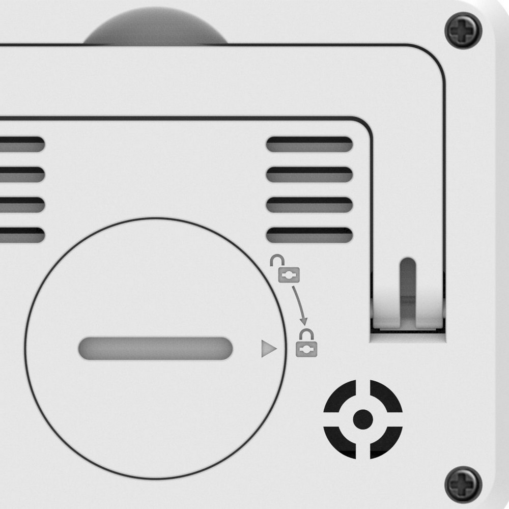 Elektronischer Wecker Hama Kos in Weiß, Ansicht 4