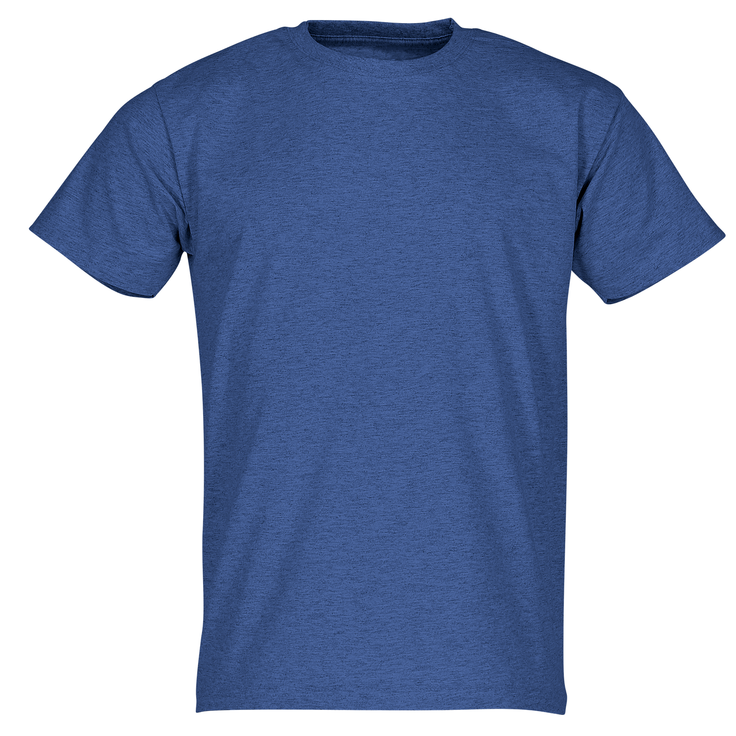 Fruit of the Loom Valueweight T-Shirt in Retro Royalblau meliert