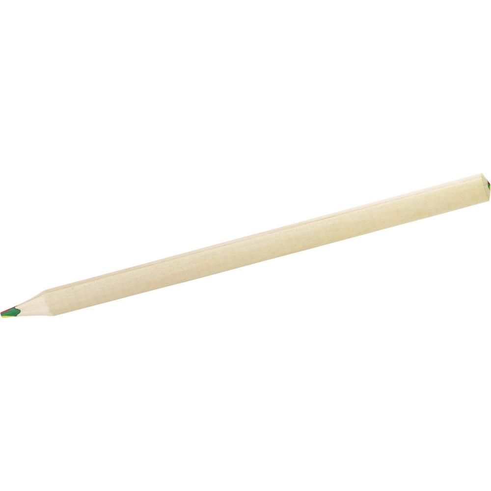Mehrfarbiger Bleistift in Hellbraun