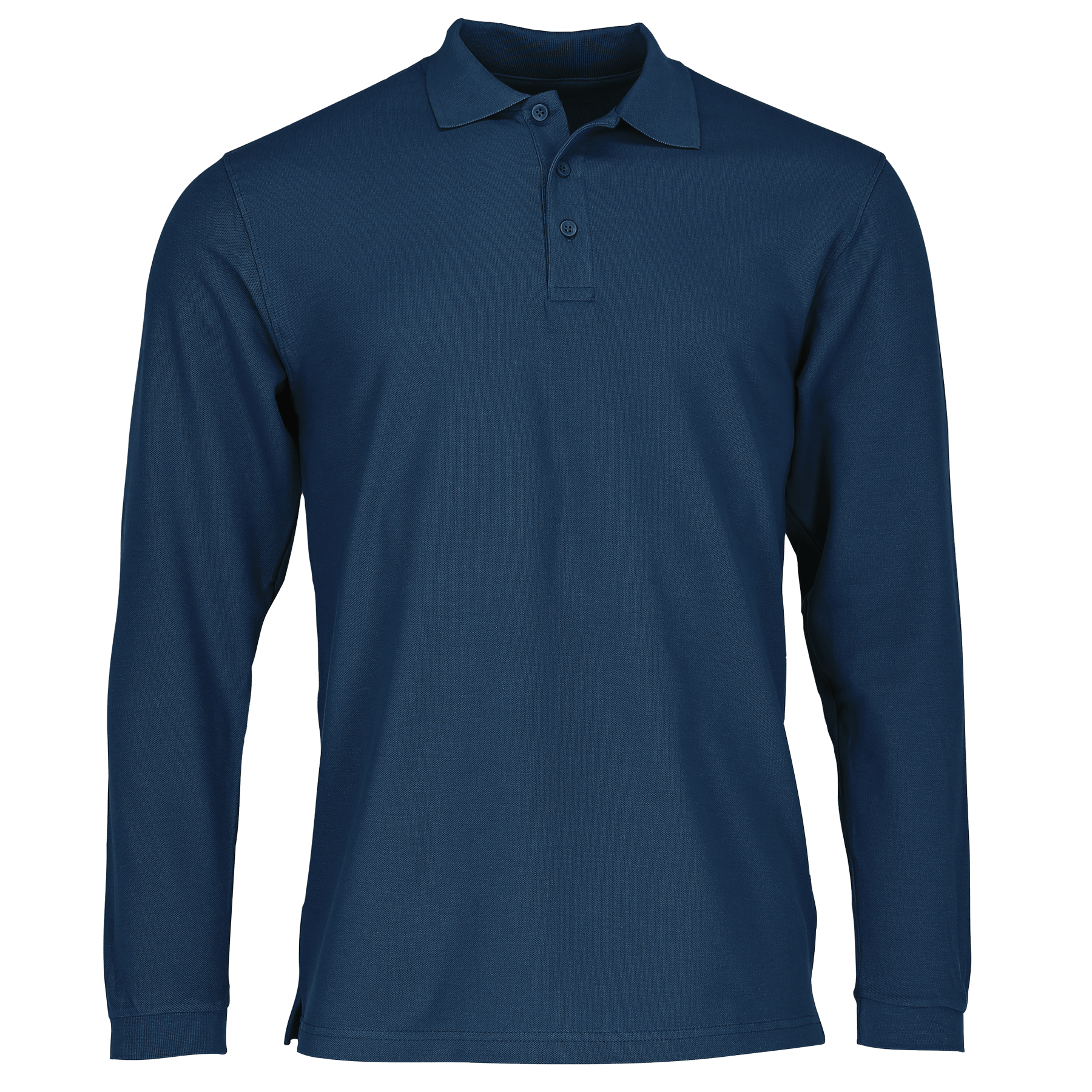Fruit of the Loom Premium Langarm Polo in Navy