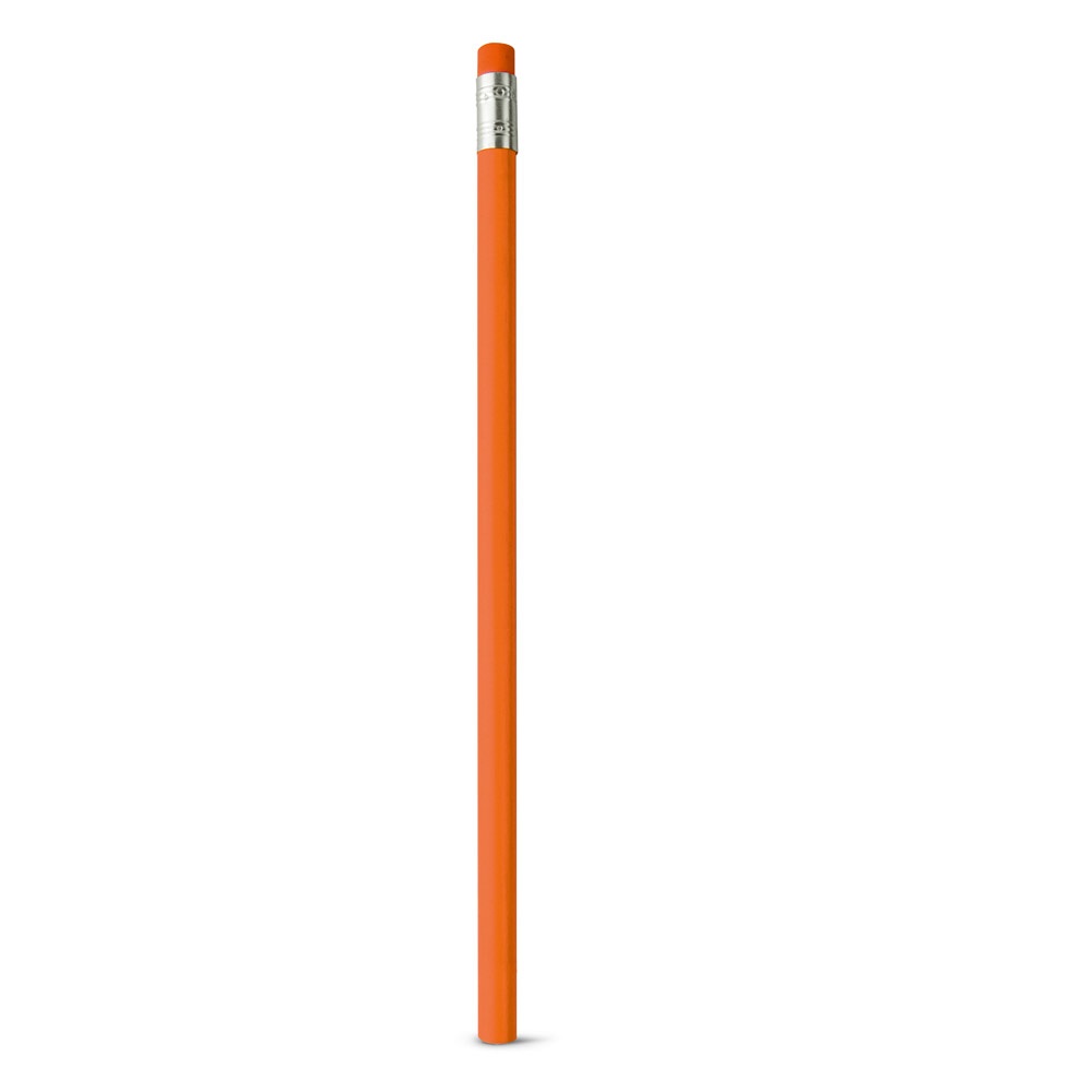 Graphitstift mit Radiergummi und Härtegrad HB | Ateneo – Orange