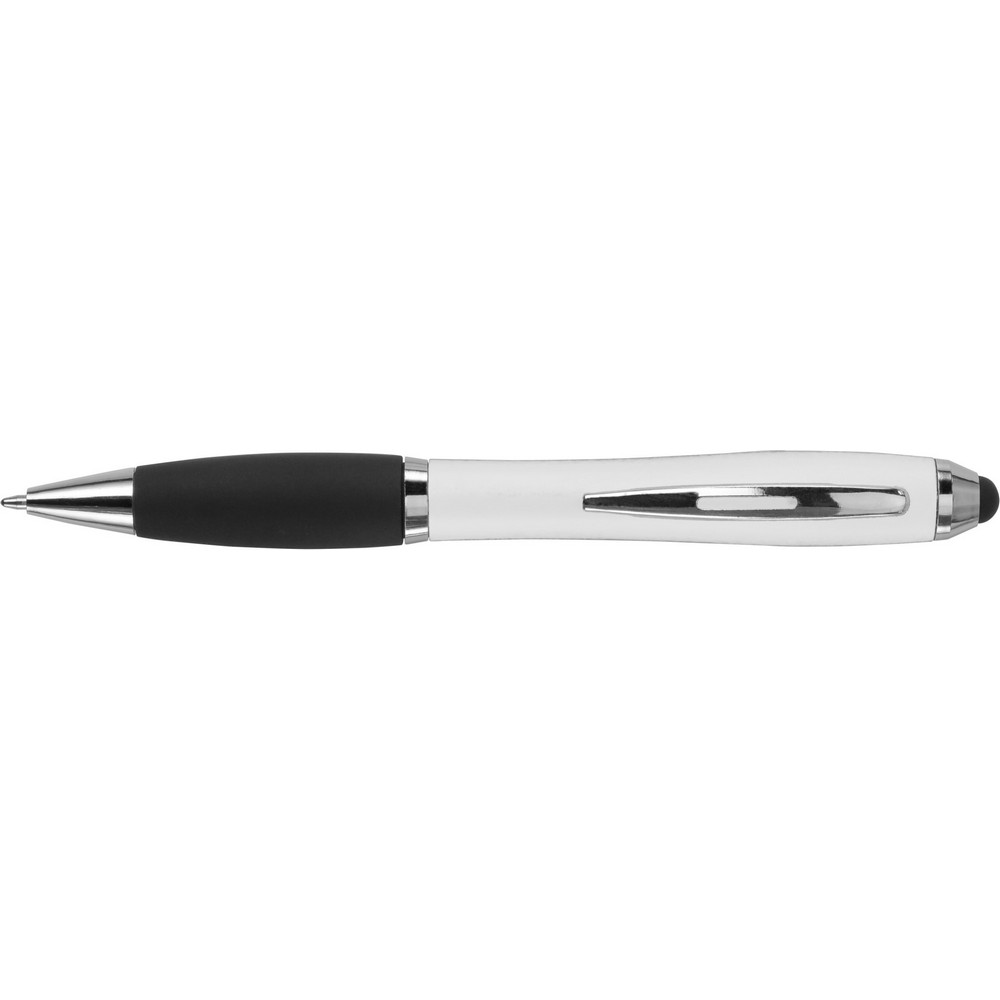 Kugelschreiber mit Touchpen in Weiß