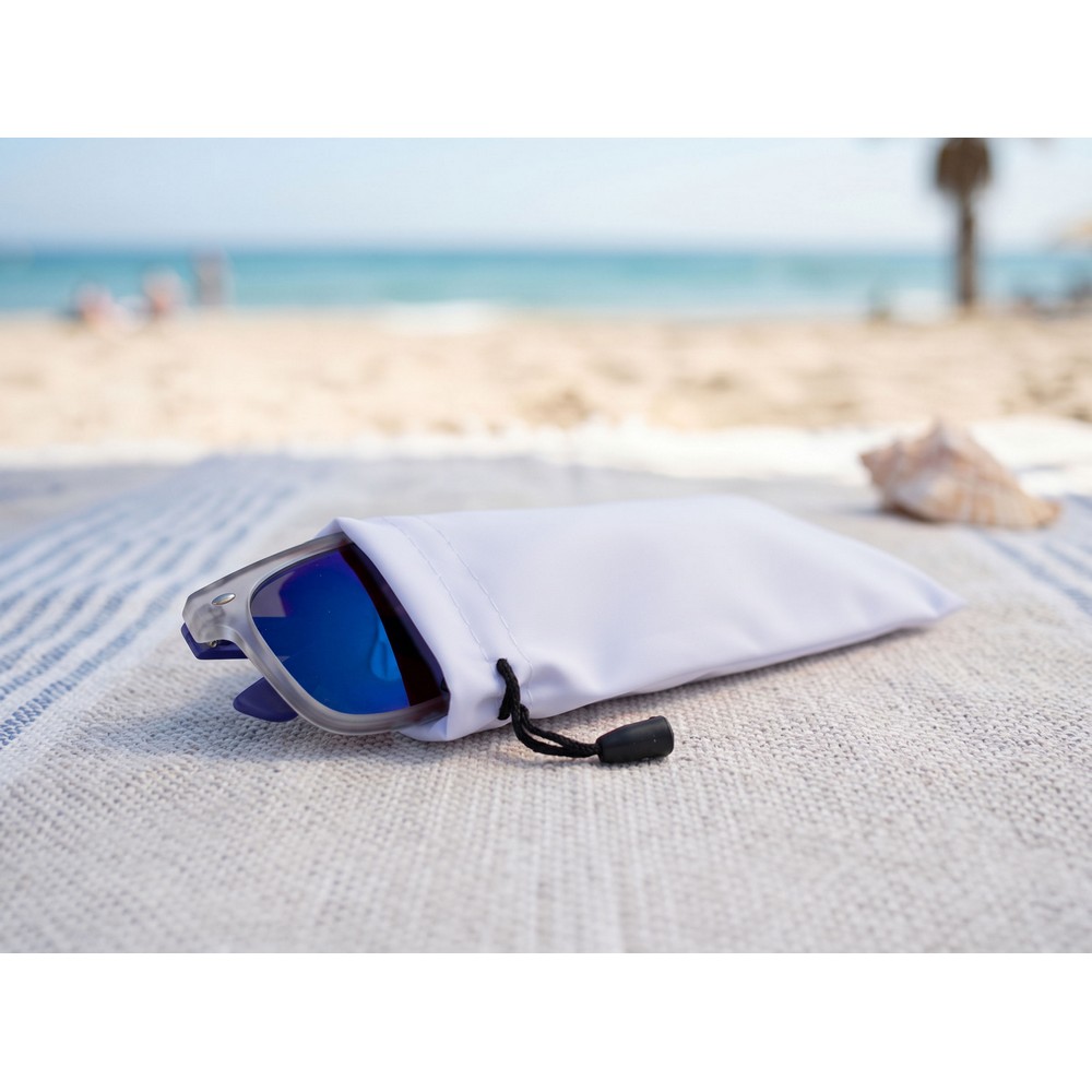 Hülle für Sonnenbrille | Alvorina in Weiß, Ansicht 2