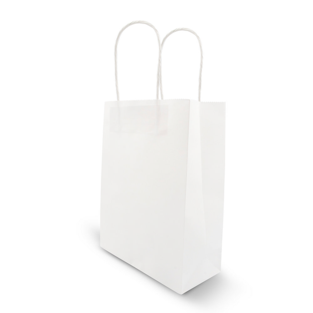 Papiertasche A4 | Dialla B in Weiß, Ansicht 5
