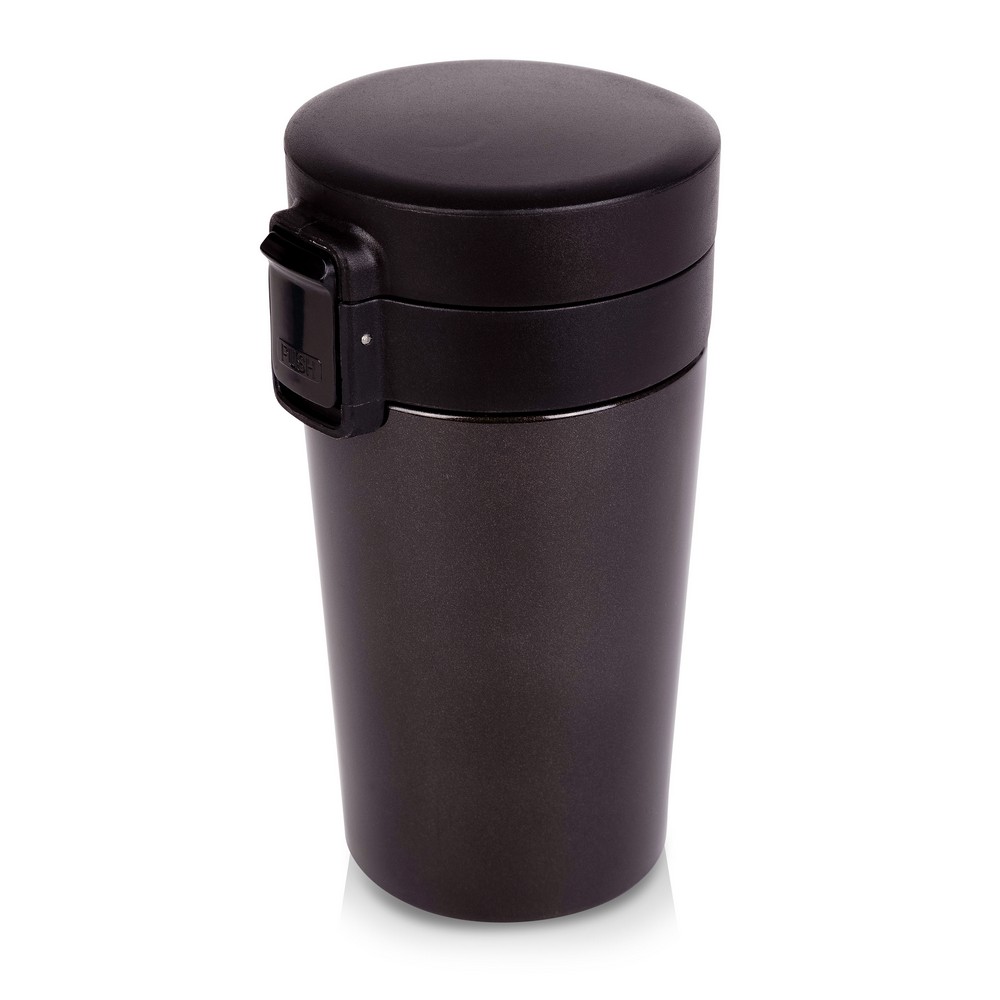Thermobecher 300 ml mit Sieb zum Auffangen des Bodensatzes | Laura in Schwarz