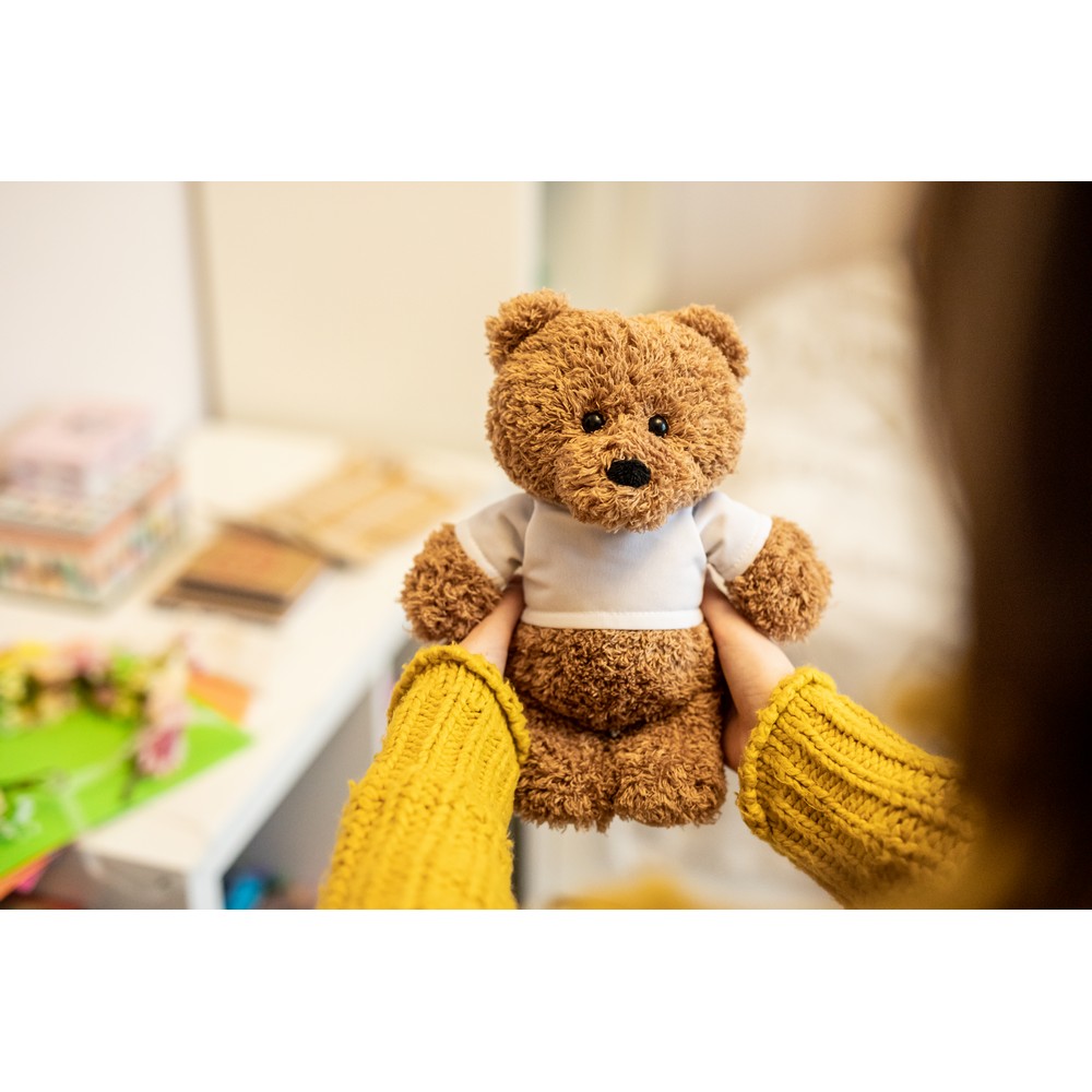 Plüsch Teddybär | Cuddlence in Braun, Ansicht 2