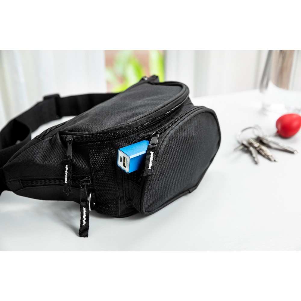 Gürteltasche in Schwarz, Ansicht 6