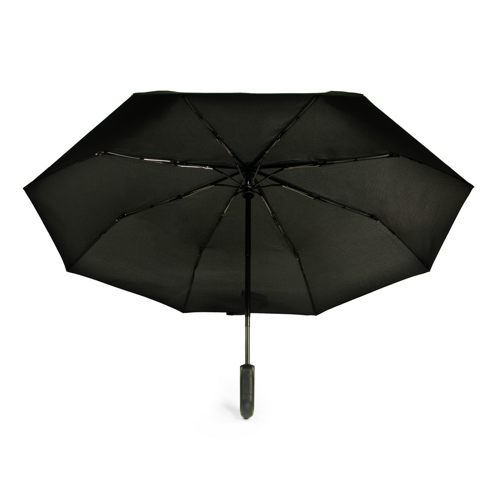 Automatischer Regenschirm, faltbar | Kymbrea in Schwarz, Ansicht 4