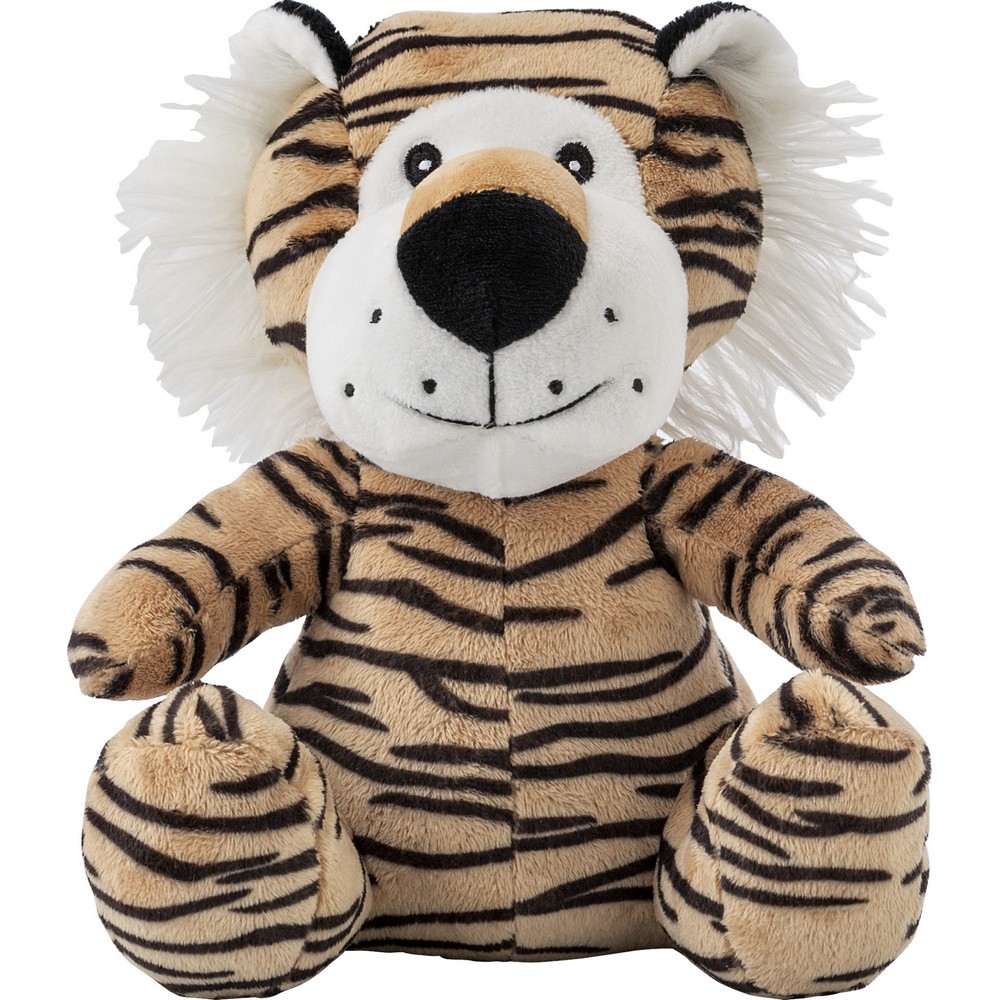 Plüsch Tiger in Vielfarbig