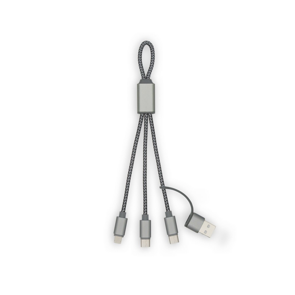Lade- und Synchronisationskabel BrandCharger Trident 2 in Graphit, Ansicht 2