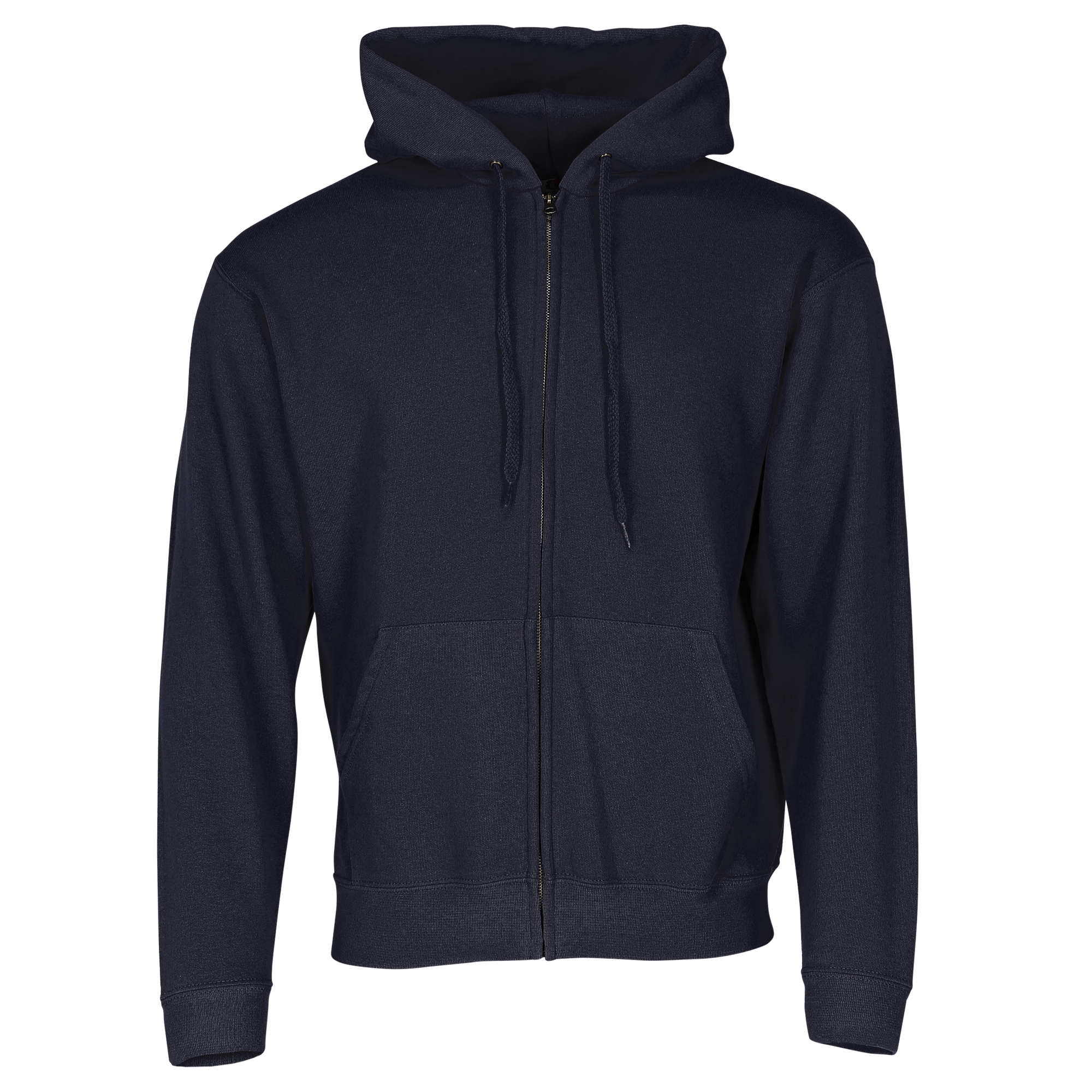 Fruit of the Loom Classic Hooded Sweat Jacket in Deep Navy