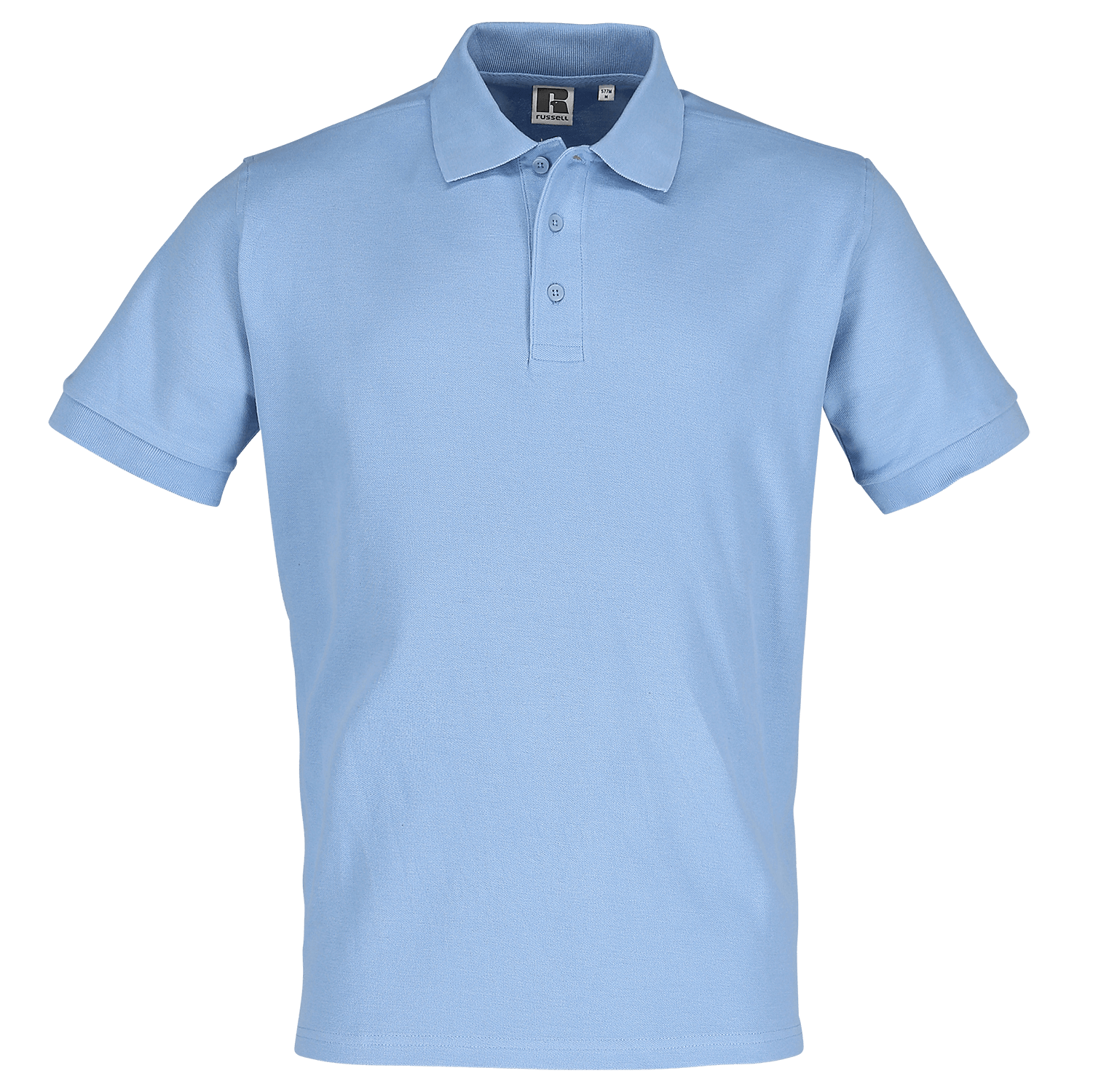Russell Ultimate Polo in Himmelblau