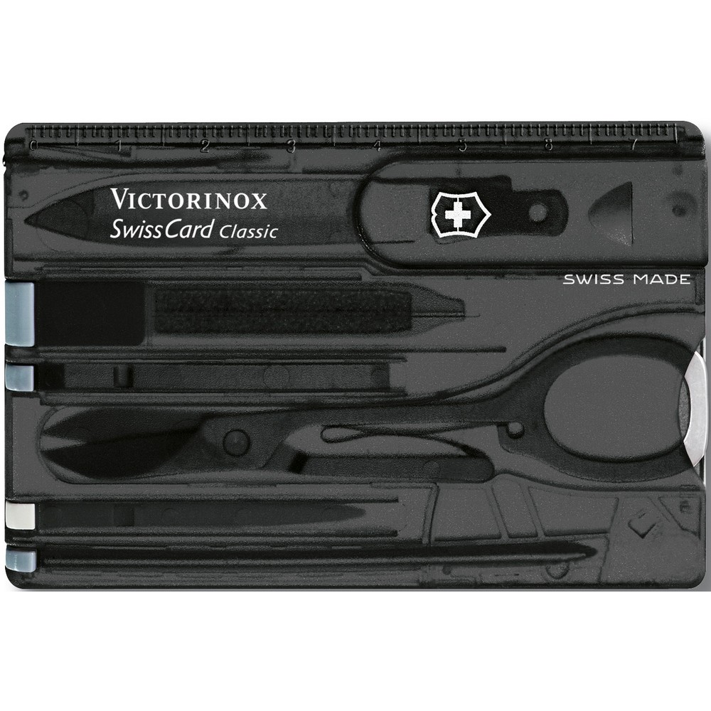 Multifunktionswerkzeug Victorinox SwissCard Classic in Schwarz