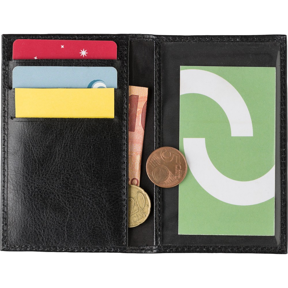 Kreditkartenhalter mit Scannschutz RFID in Schwarz