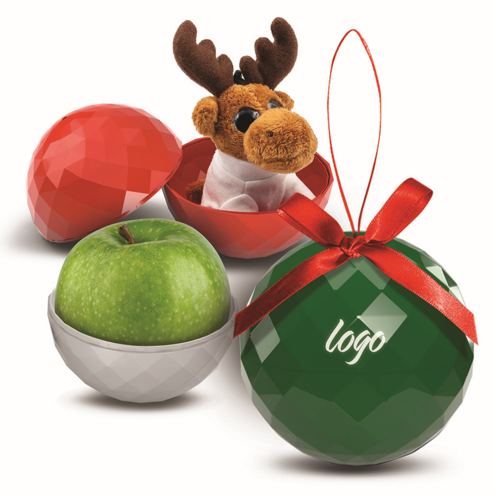 Geschenkball, Behälter für Werbegeschenke | Indome in Grün, Ansicht 3