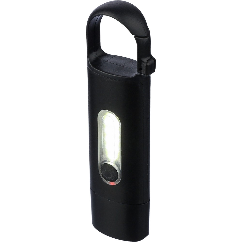 Schlüsselanhänger, Mini-Taschenlampe in Schwarz, Ansicht 4