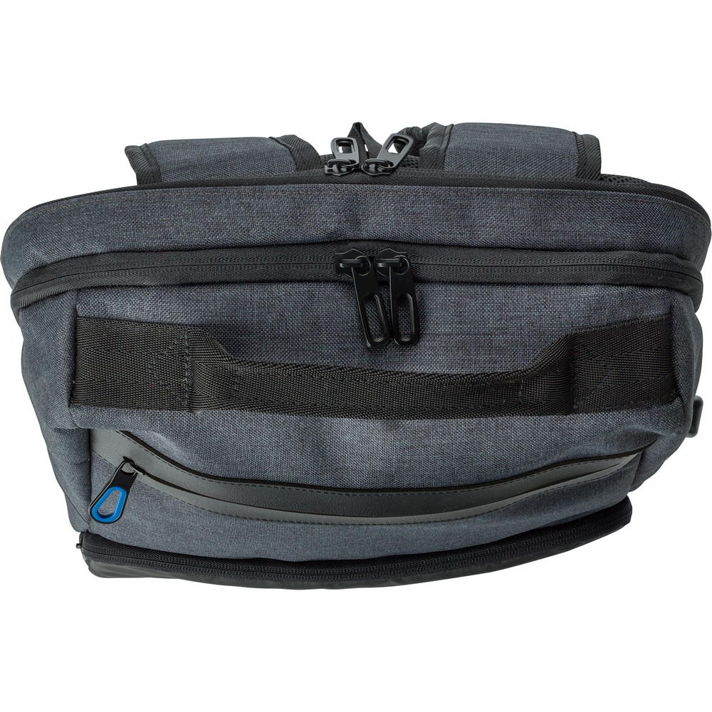 Laptop-Rucksack 15" in Schwarz, Ansicht 8