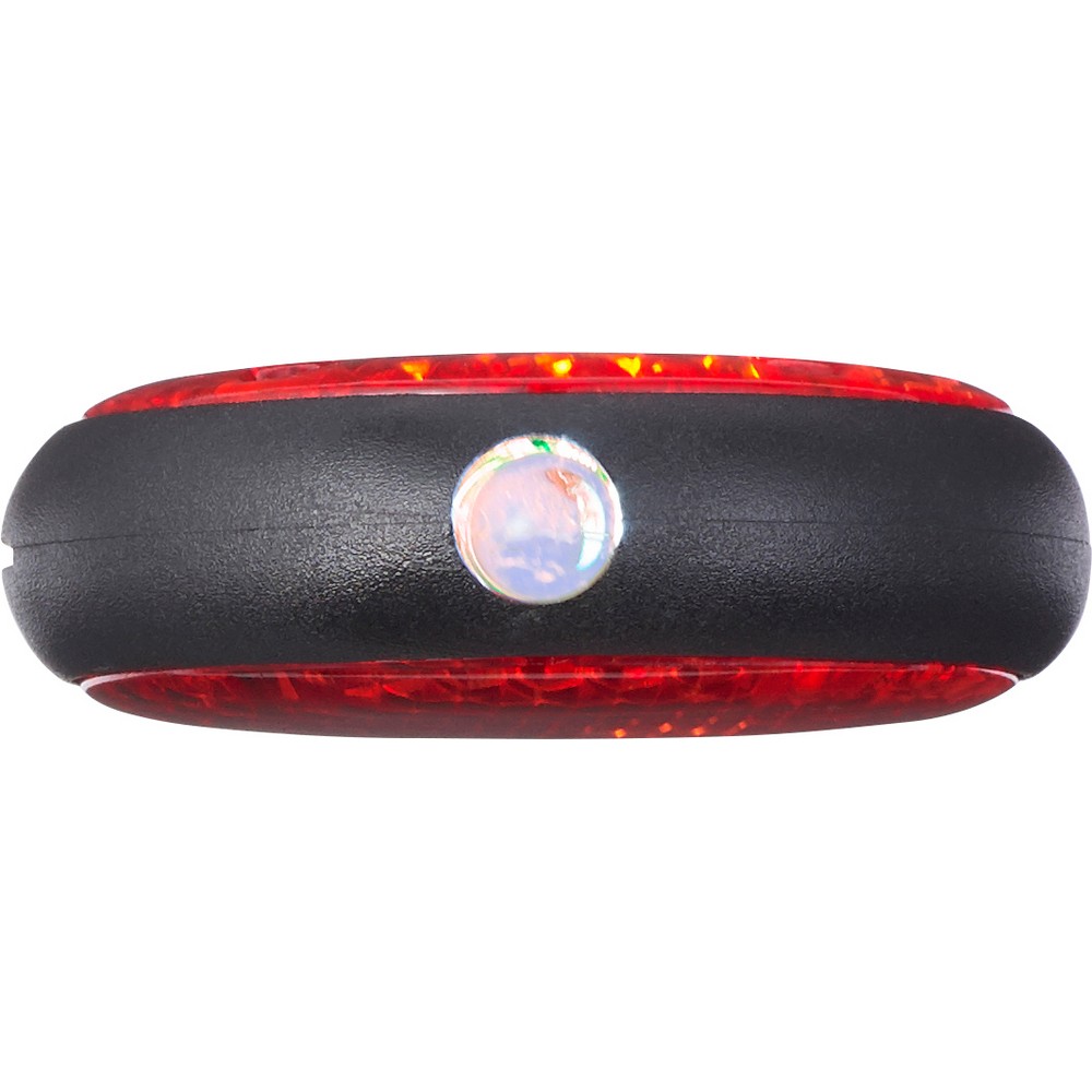 Sicherheitslicht mit Karabiner in Rot, Ansicht 4