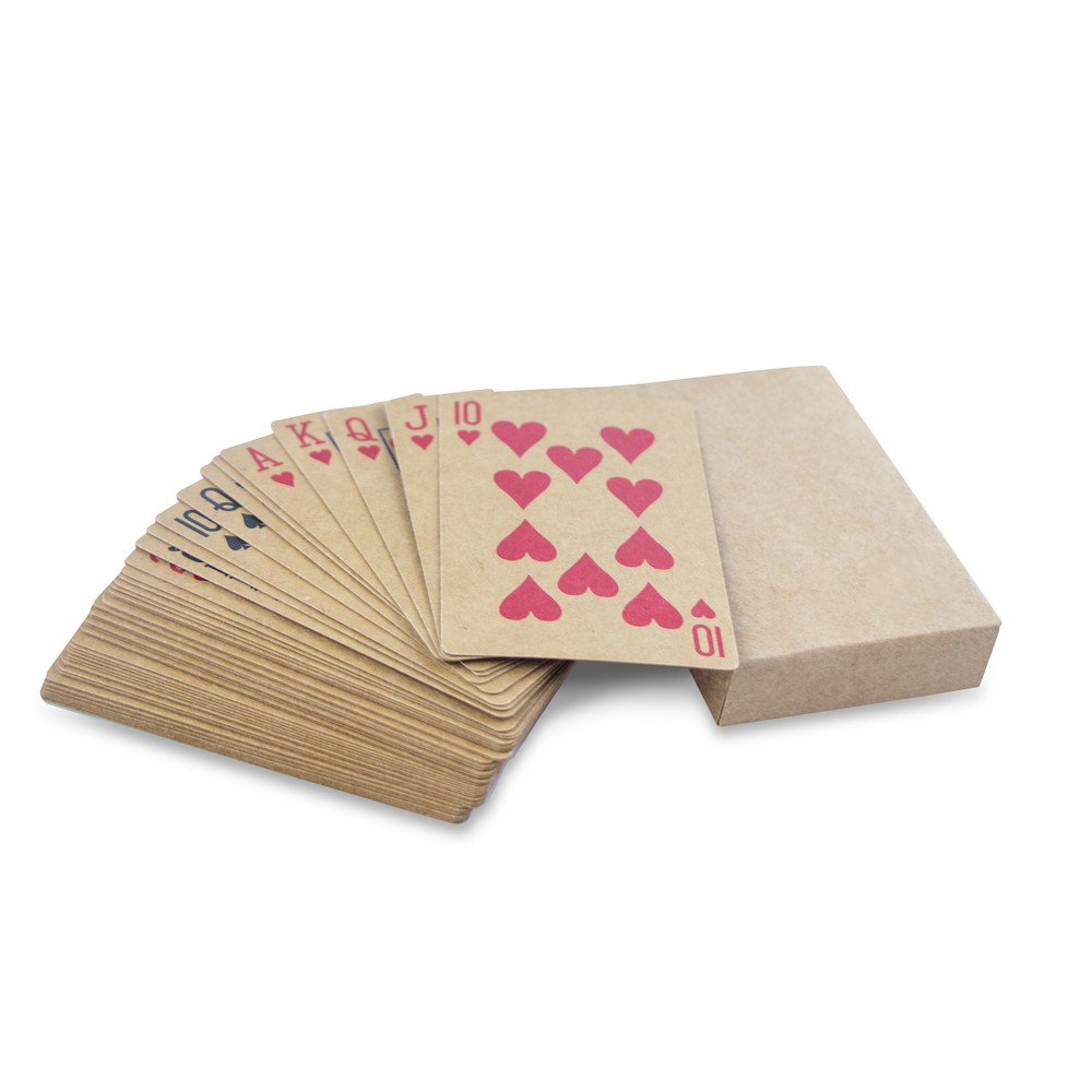 Spielkarten aus Recyclingpapier | Harper in Neutral, Ansicht 3