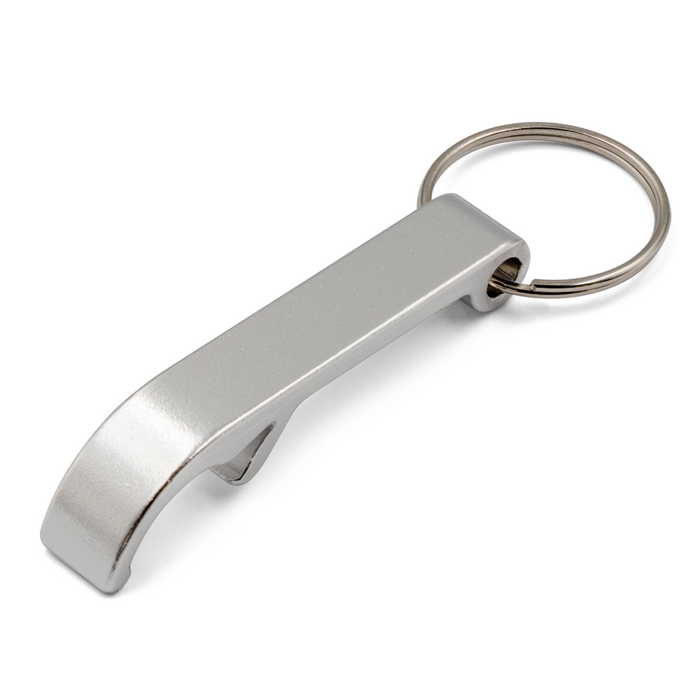 Schlüsselanhänger, Flaschenöffner | Macie in Silber, Ansicht 2
