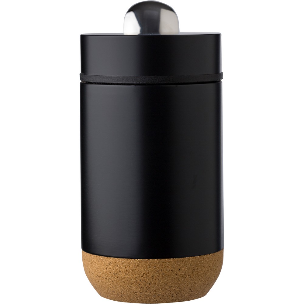 Thermischer Lebensmittelbehälter 400 ml, Löffel in Schwarz, Ansicht 6