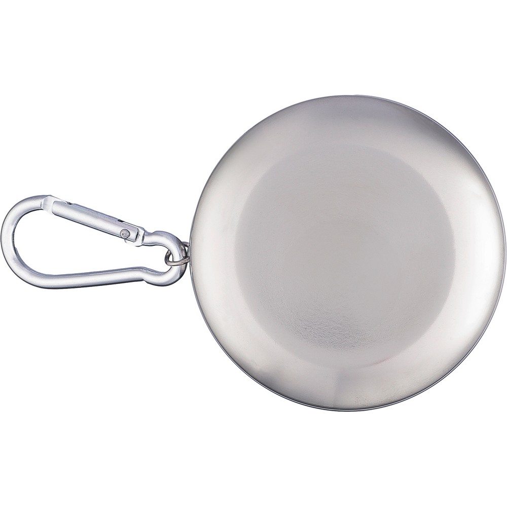 Faltbarer Reisebecher 220 ml in Silber, Ansicht 9