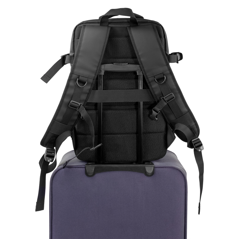 Expandierbarer Rucksack Exclusive Collection | Aicha in Schwarz, Ansicht 6