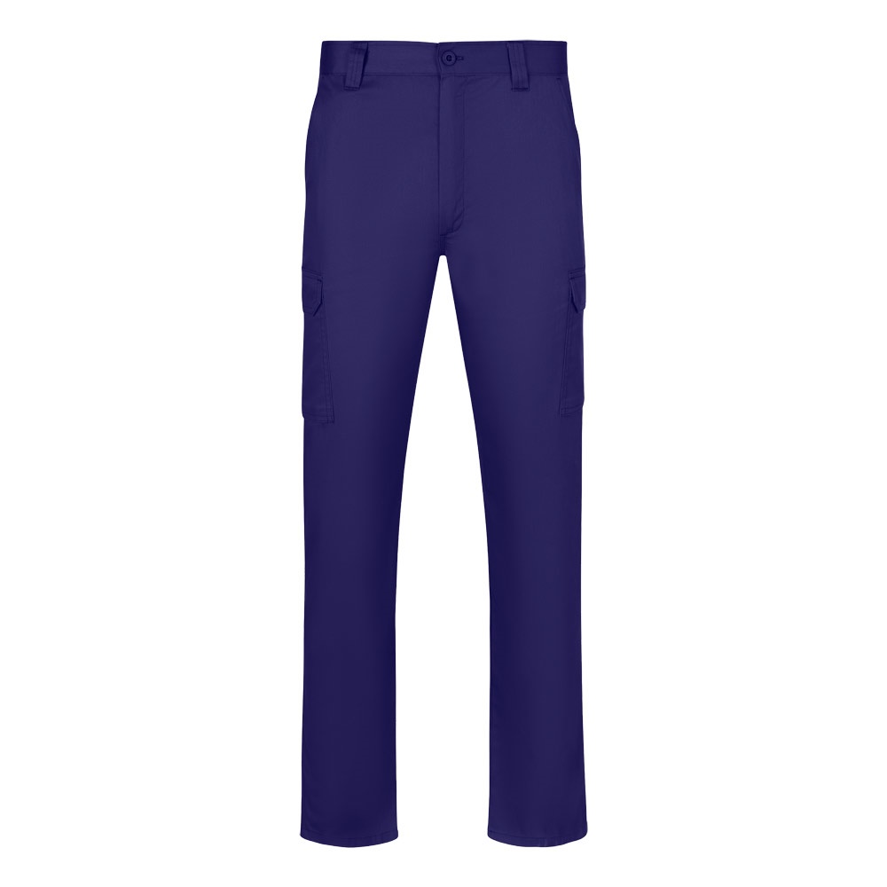 Mehrzweck-Arbeitshose aus Twill (190 g/m²) | VL Hermes – Königsblau