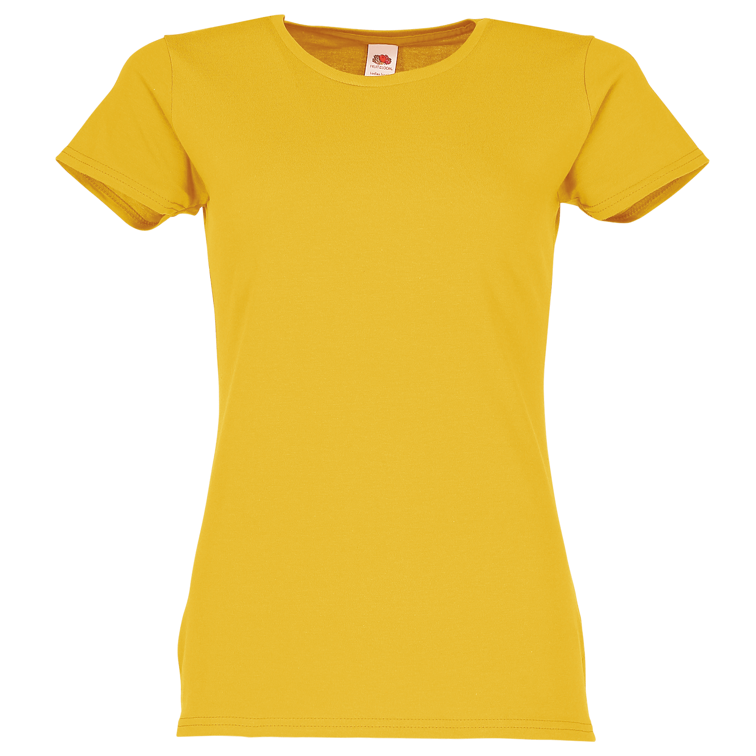 Fruit of the Loom Damen Iconic 150 T-Shirt in Sonnenblumengelb