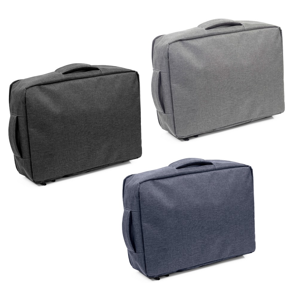 RPET Rucksack, Laptoptasche 15,6" | Tahir in Grau, Ansicht 11