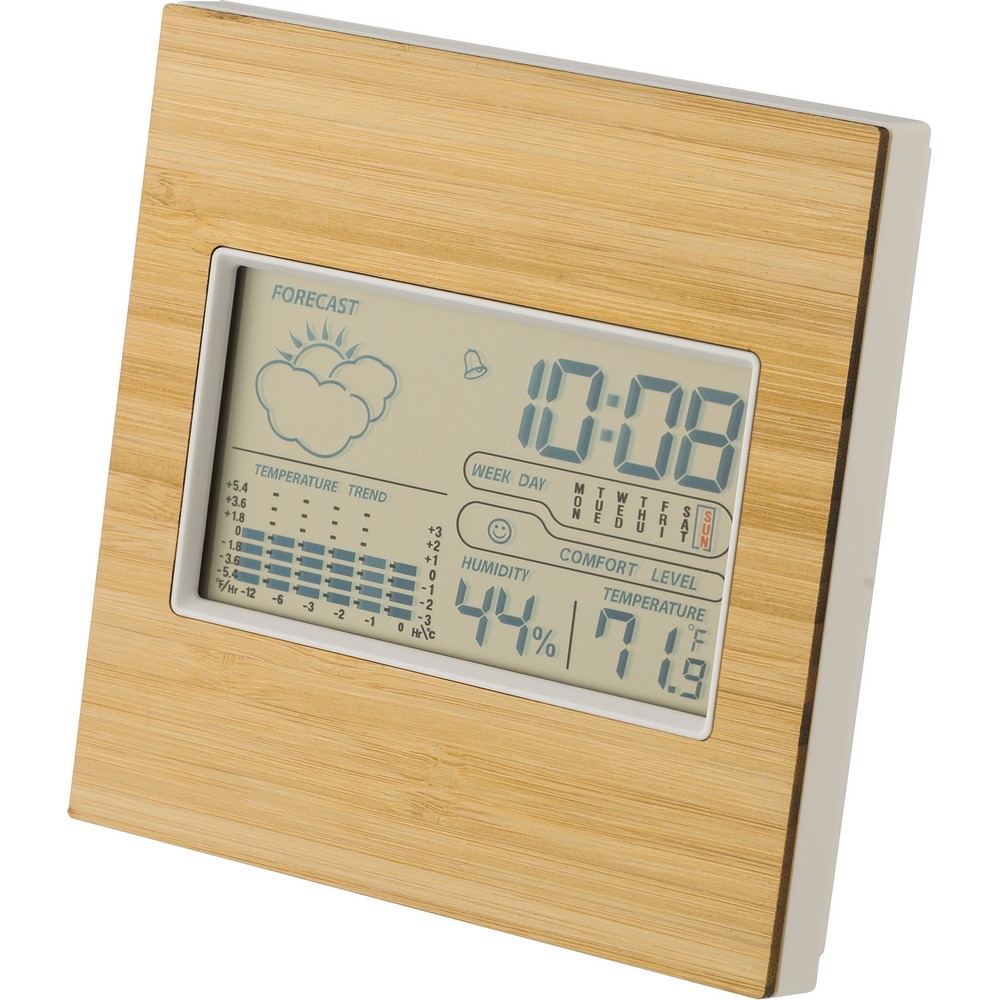 Wetterstation in Holz