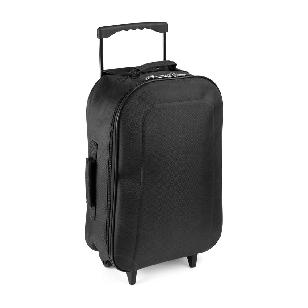 Trolley-Reisetasche, faltbar in Schwarz