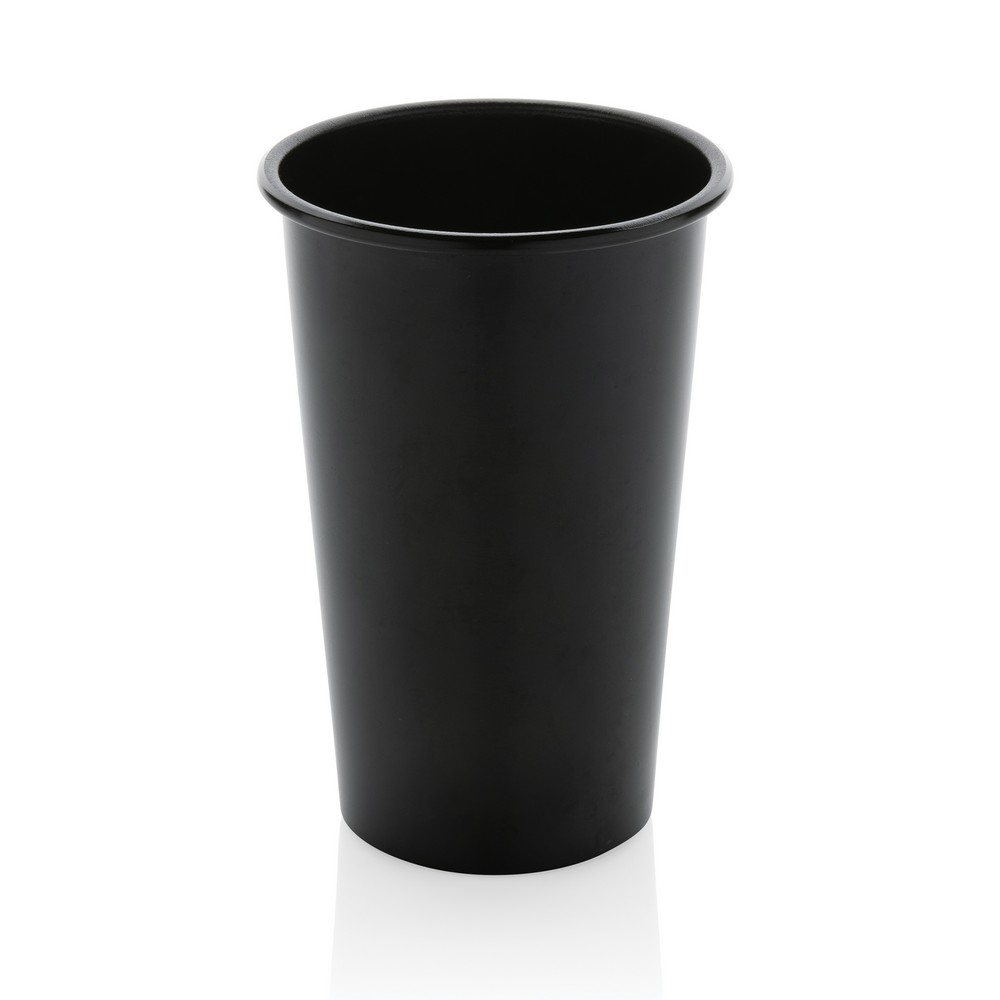 Alo Leight-Weight-Becher aus RCS recyceltem Aluminium 450ml in Schwarz