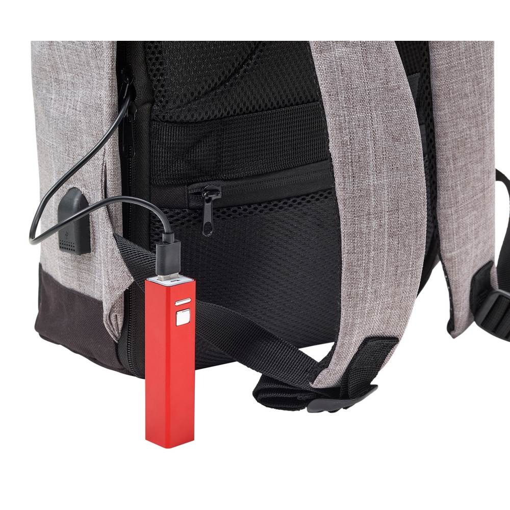 Anti-Diebstahl-Rucksack 13" in Grau, Ansicht 7