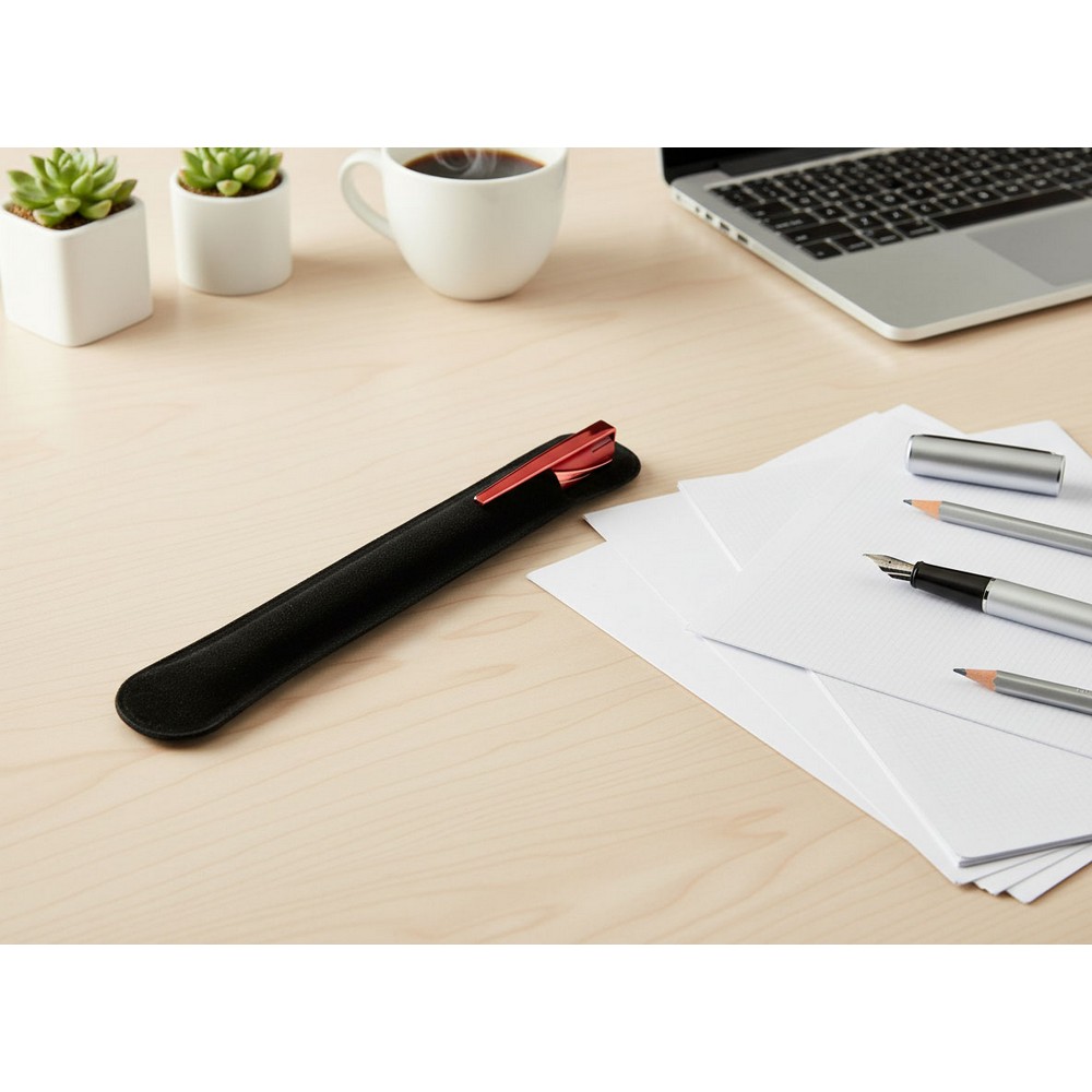 Etui für Schreibwaren | Oliverio in Schwarz, Ansicht 2
