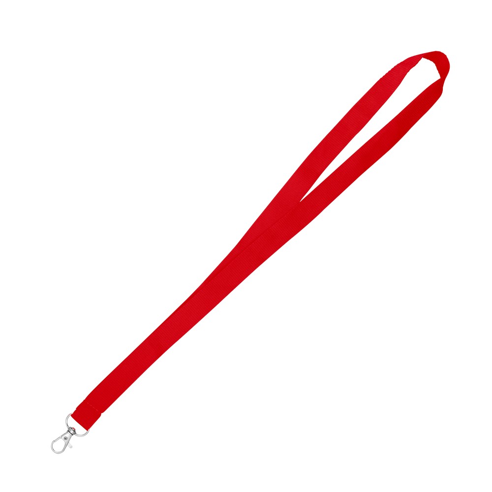 Lanyard mit Karabinerhaken | Hulda in Rot, Ansicht 3
