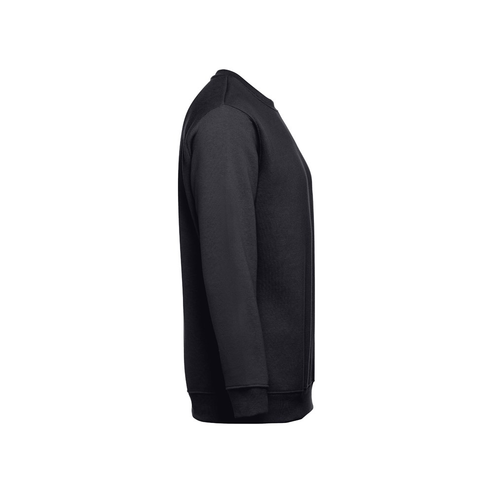 Sweatshirt (unisex) aus Baumwolle und Polyester | THC Delta II – Schwarz, Ansicht 3