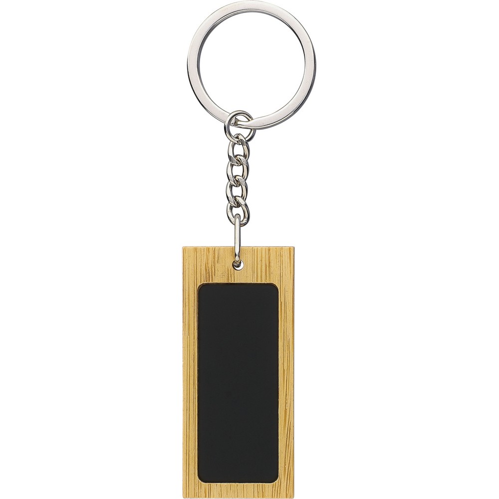 Geschenkset, Kugelschreiber, Schlüsselanhänger in Schwarz, Ansicht 5