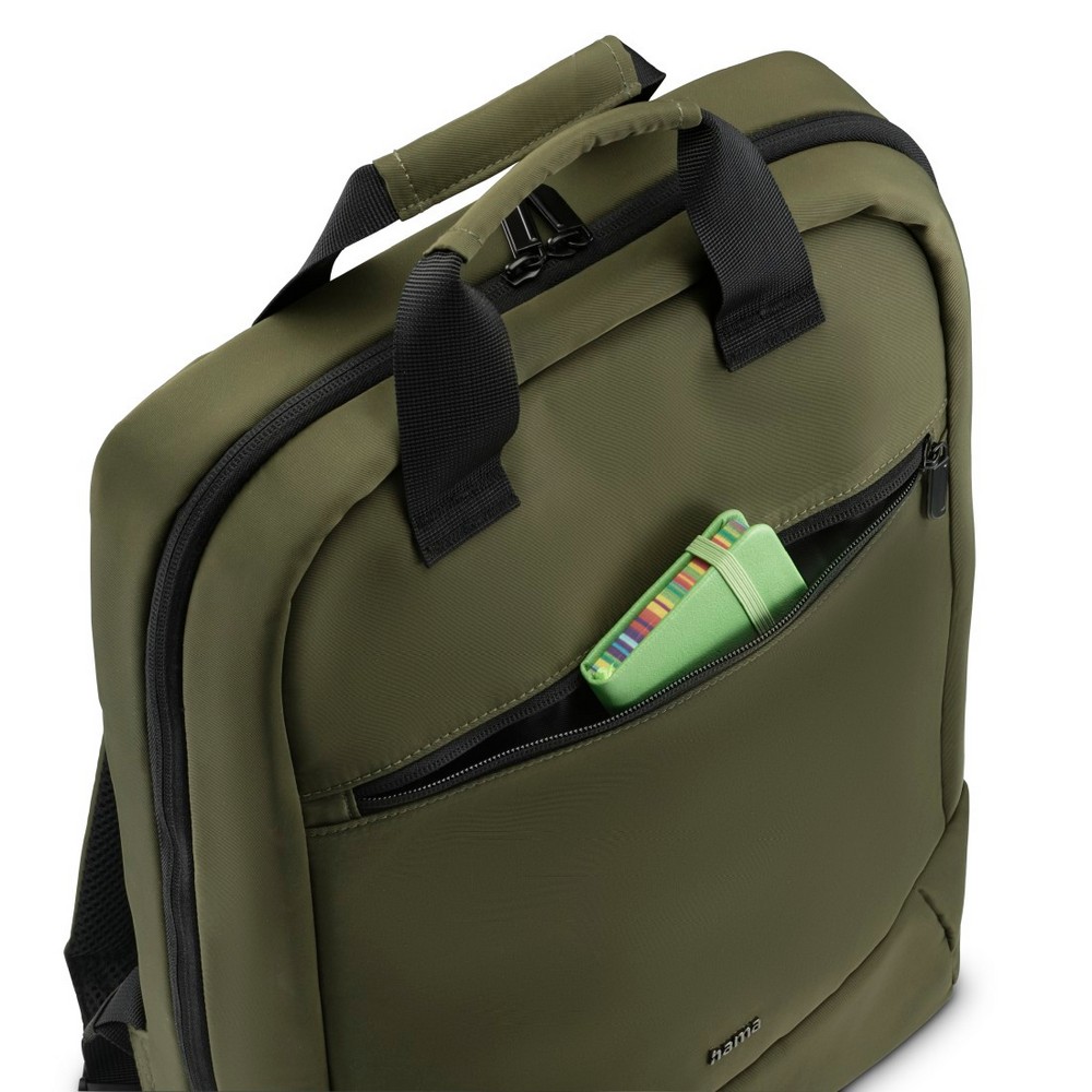 Laptop-Rucksack 16,2" Hama Lightweight in Grün, Ansicht 12