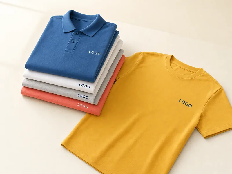 Poloshirt und T-Shirts mit Logo bestickt und bedruckt