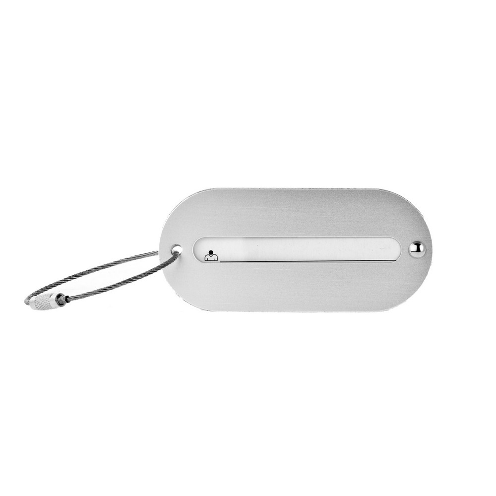 Kofferanhänger in Silber, Ansicht 2