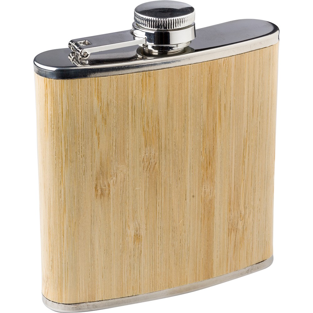 Flachmann 175 ml in Braun, Ansicht 2