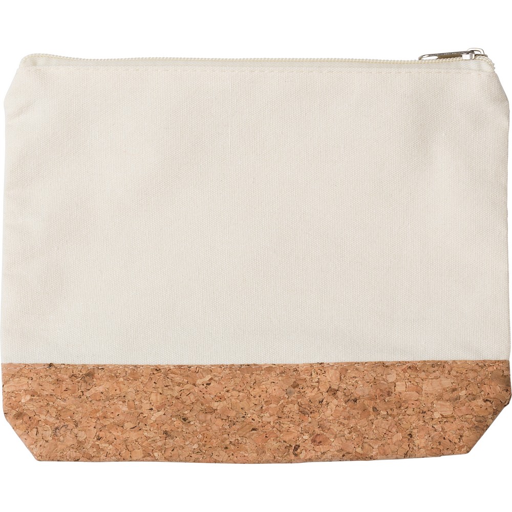 Kosmetiktasche in Khaki, Ansicht 2