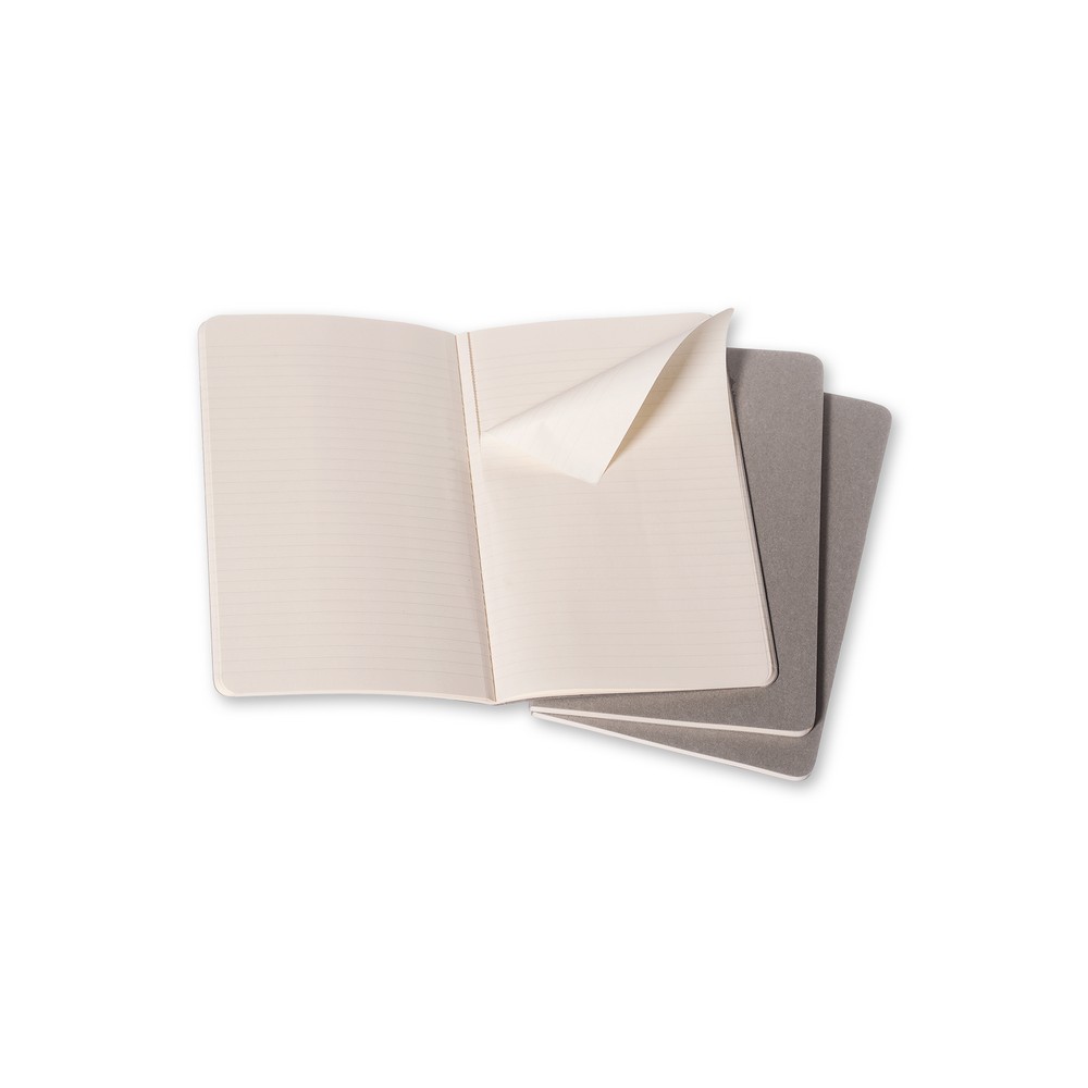 MOLESKINE Cahier Journal ca. A6 in Grau, Ansicht 4