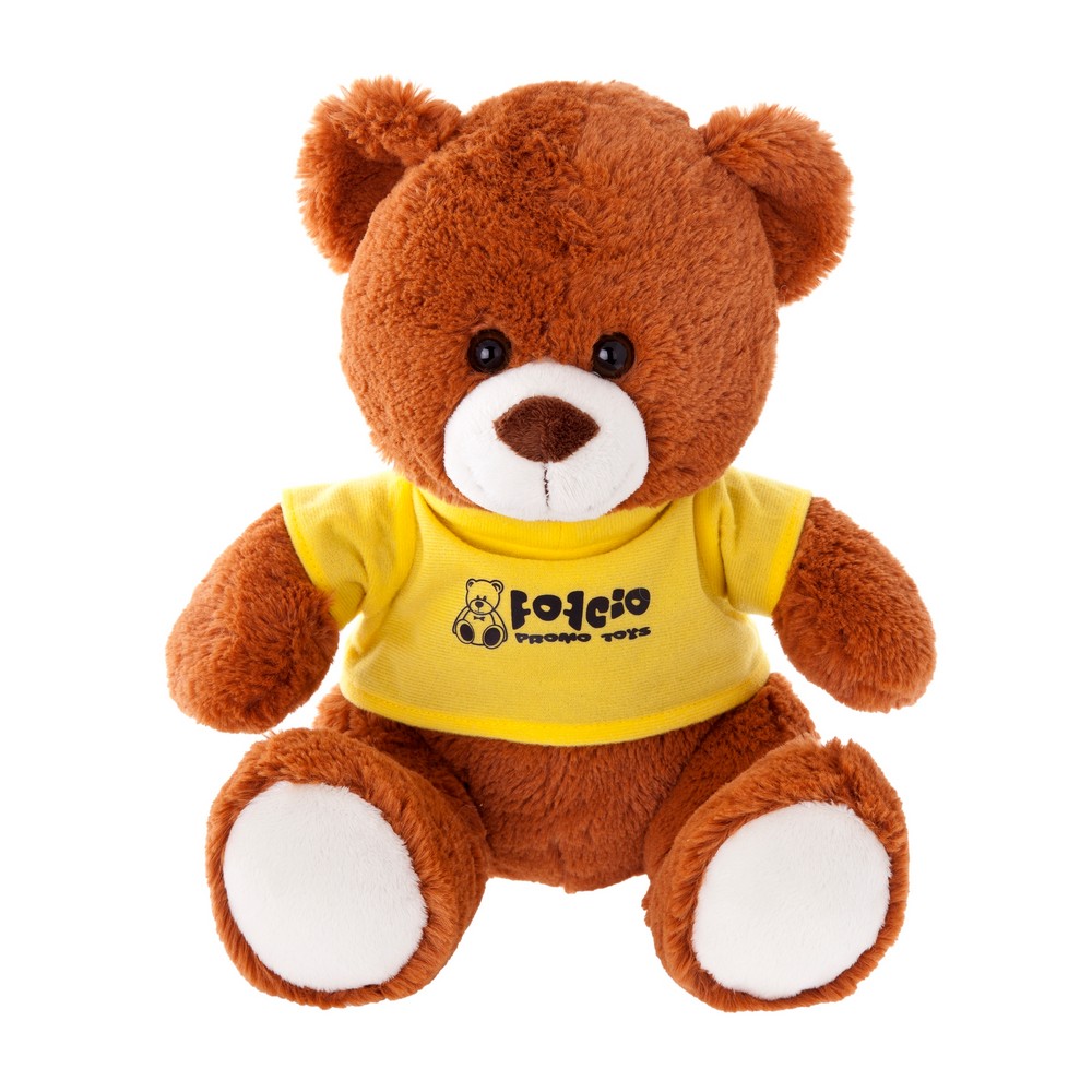 Teddybär mit T-Shirt | Josh Brown in Braun, Ansicht 3